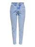 ONLY - Straight Fit High Waist Jeans