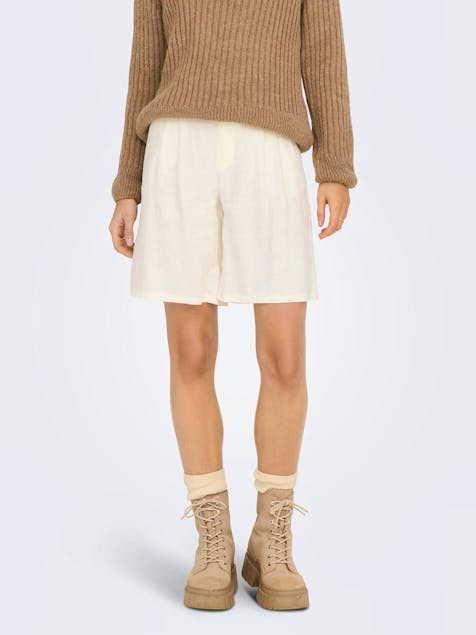 ONLY - Caro Wide Linen Shorts