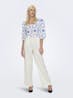 ONLY - Caro Linen Pull-Up Pant