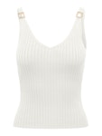 Alicia Detail V-Neck Top Knt