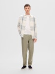 Slim Tapered Miles Linen Pants
