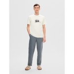 Slim Tapered Miles Linen Pants