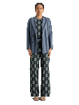 Jacquard Knitted Trousers