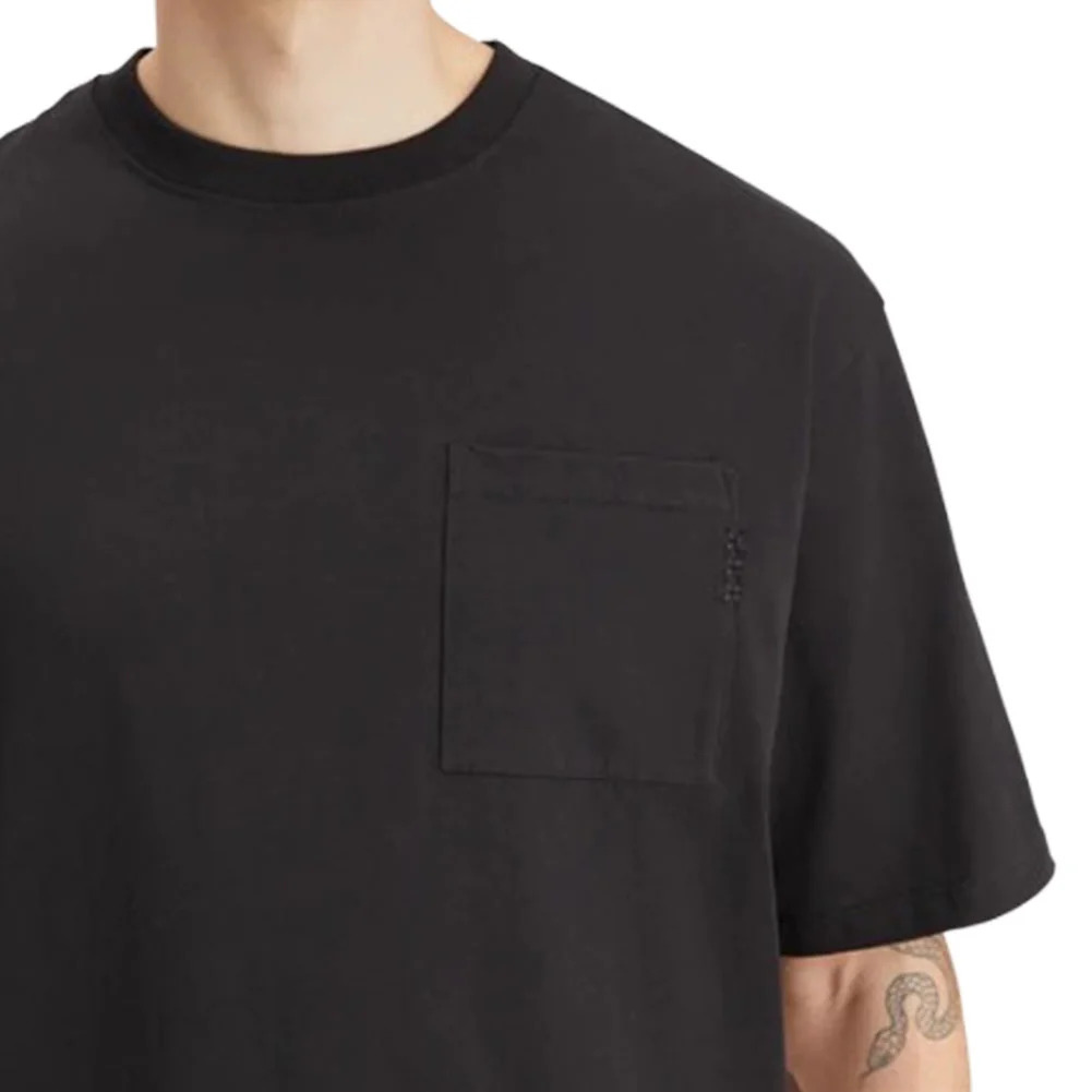 SCOTCH & SODA - Crosses Loose Fit Pocket T-Shirt