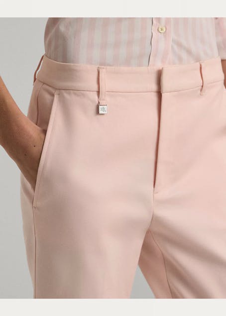 LAUREN RALPH LAUREN - Double-Faced Stretch Cotton Trouser