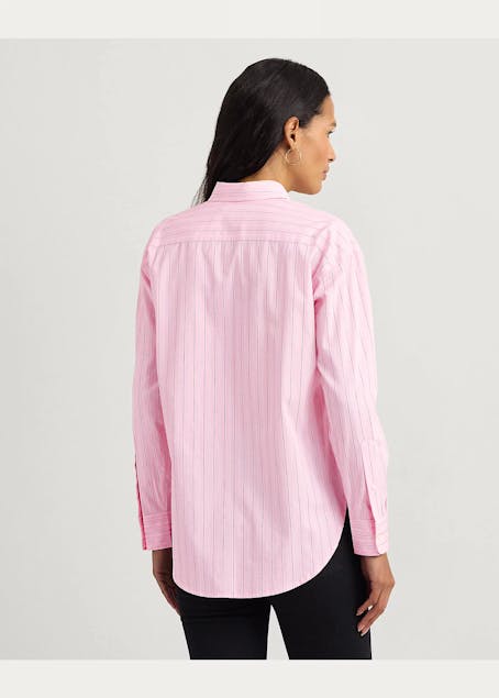 LAUREN RALPH LAUREN - Relaxed Fit Striped Broadcloth Shirt