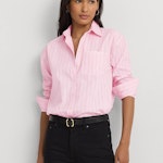 Relaxed Fit Striped Broadcloth Shirt
