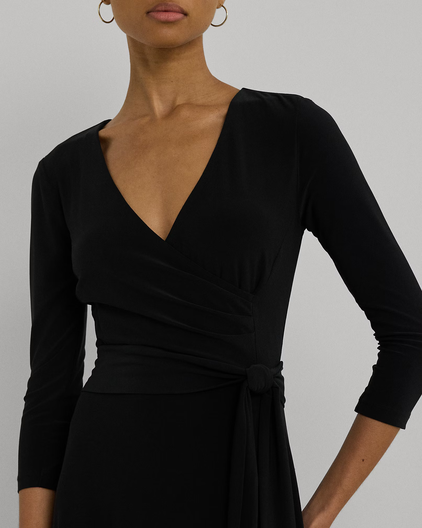 LAUREN RALPH LAUREN - Surplice Jersey Dress