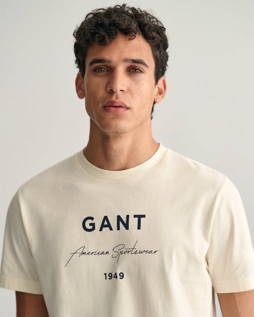 GANT - Script Graphic Printed T-Shirt