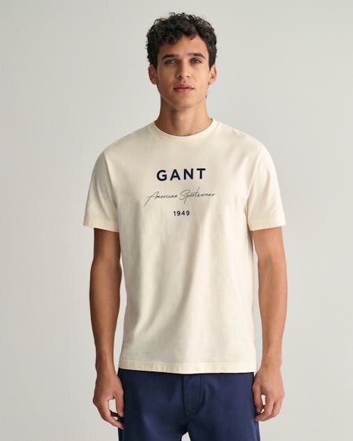 GANT - Script Graphic Printed T-Shirt
