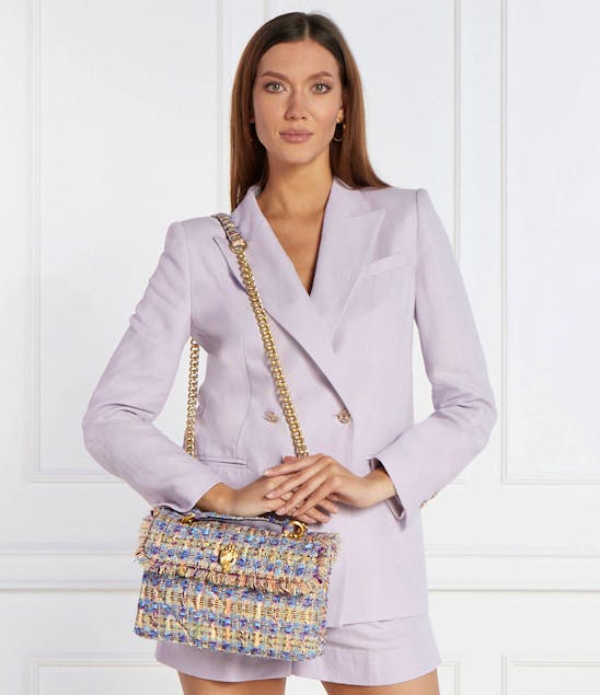 KURT GEIGER - Tweed Kensington Bag