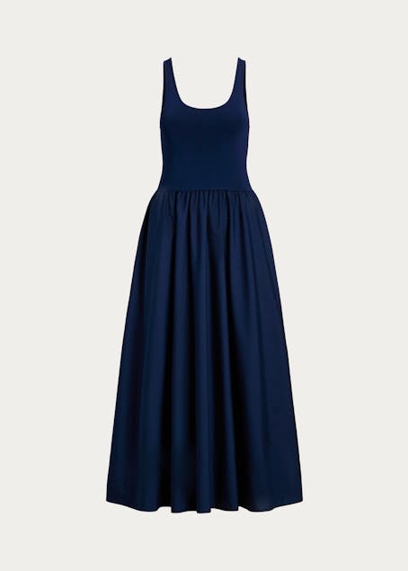 POLO RALPH LAUREN - Shirred Fit-and-Flare Dress