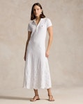 Eyelet Polo Dress