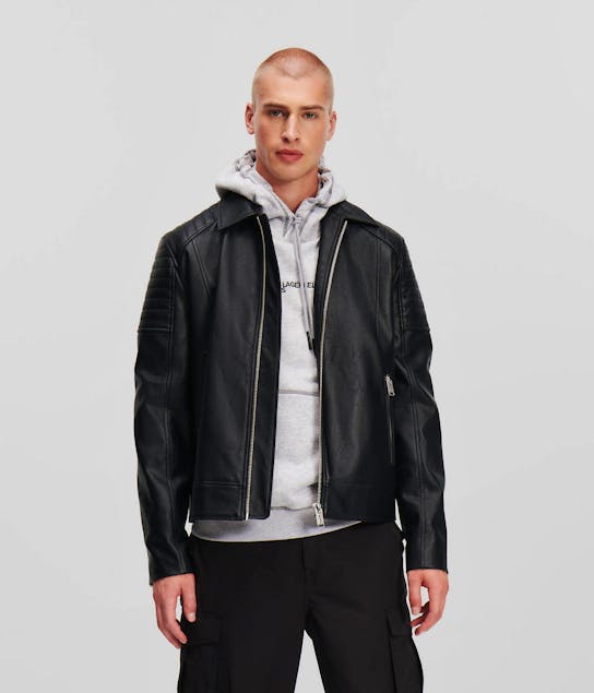 KARL JEANS - Faux Leather Jacket