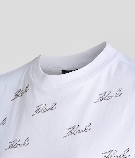KARL LAGERFELD - Rhinestone Karl T-shirt