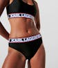 KARL LAGERFELD - Karl  Logo Bikini Bottom w/Elastic