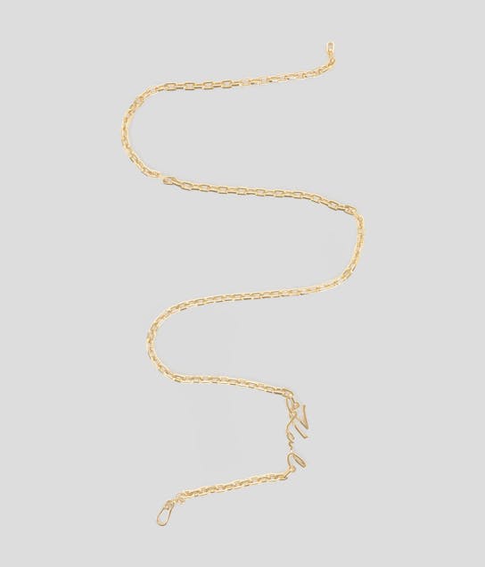 KARL LAGERFELD - Signature Chain Belt