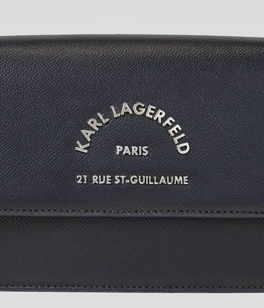 KARL LAGERFELD - Rue St-Guillaume Metal Flap Bag