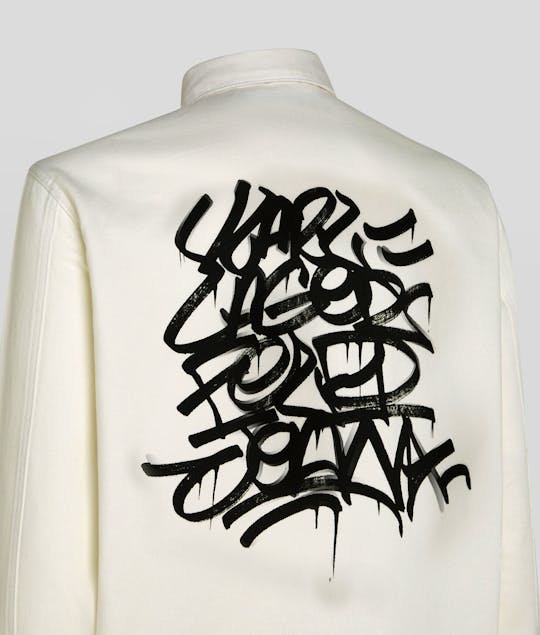 KARL JEANS - Graffiti Denim Shirt