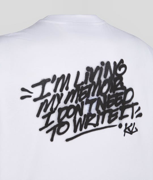KARL JEANS - Regular Graffiti T-shirt