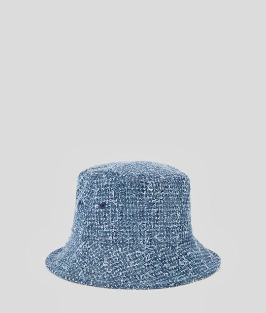 KARL JEANS - Boucle Denim Bucket Hat