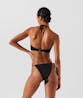KARL LAGERFELD - Shiny Halter Bikini Top