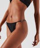 KARL LAGERFELD - Shiny String Bikini Bottoms