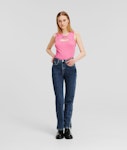 High Rise Straight Jeans