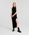 Knitted Sleeveless Lond Dress