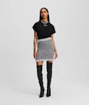 Boucle Knit Skirt