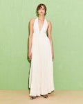 Pleated Maxi Dress