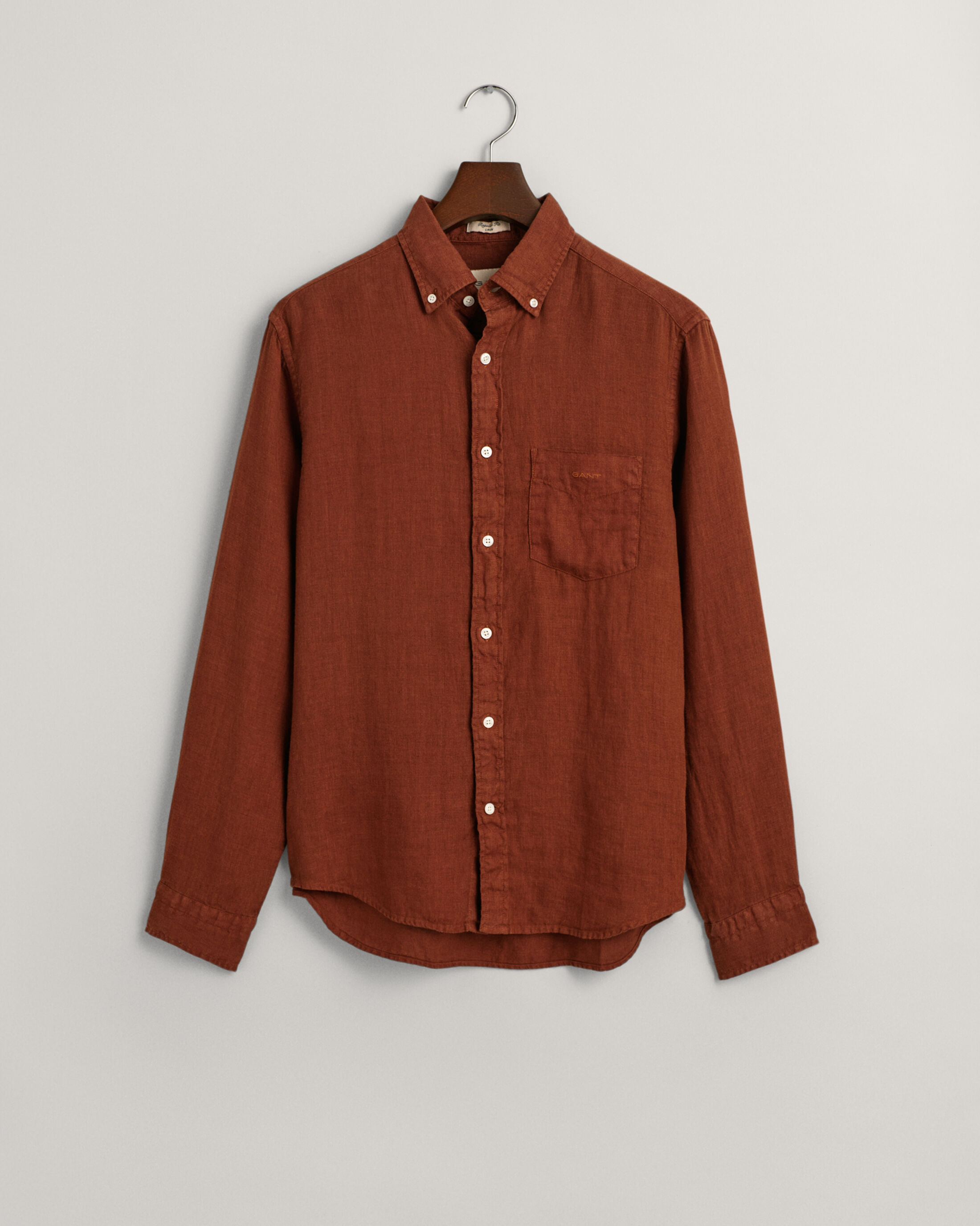 GANT - Regular Fit Garment-Dyed Linen Shirt