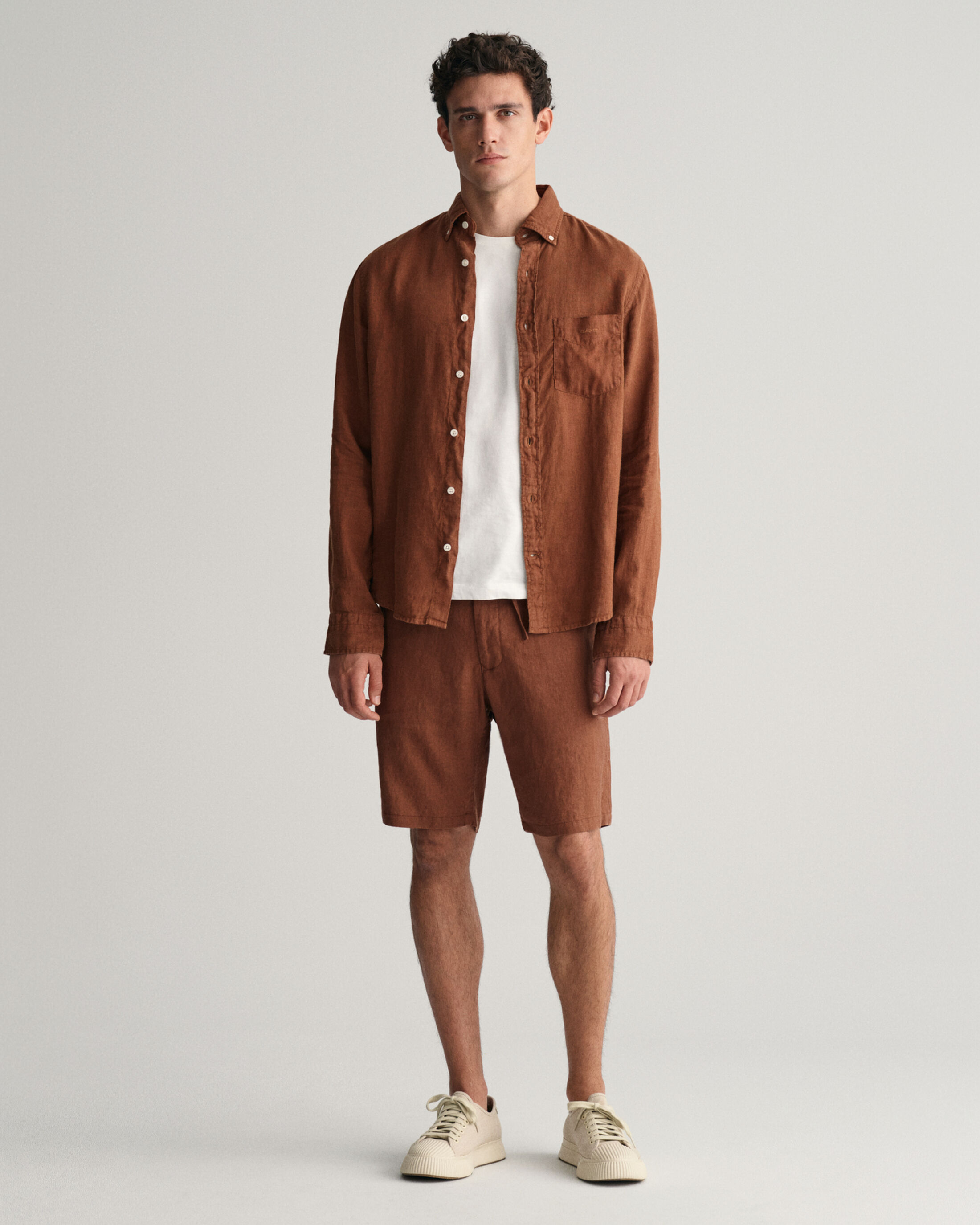 GANT - Regular Fit Garment-Dyed Linen Shirt