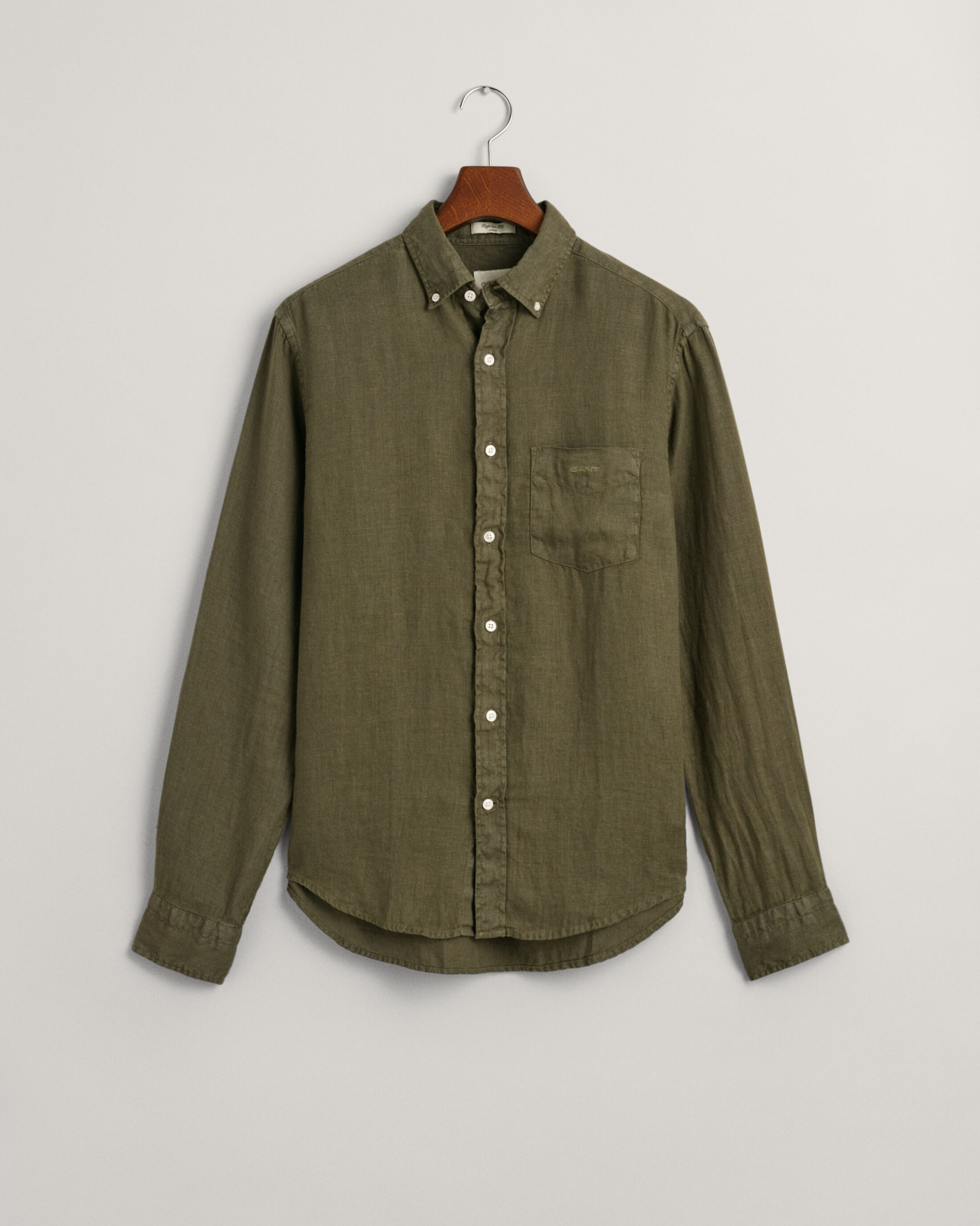GANT - Regular Fit Garment-Dyed Linen Shirt