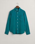 Regular Fit Garment-Dyed Linen Shirt