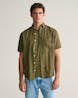 GANT - Regular Fit Garment-Dyed Linen Short Sleeve Shirt