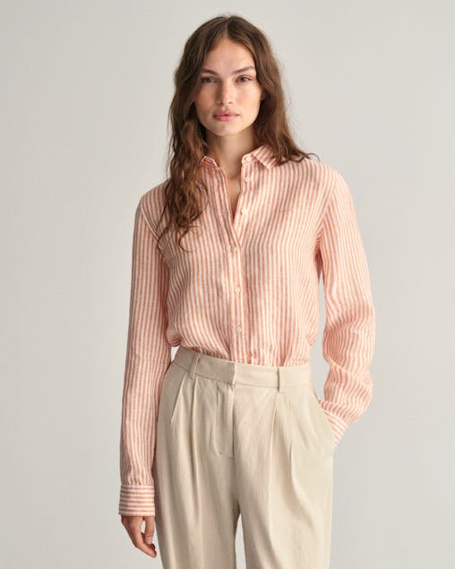 GANT - Regular Fit Striped Linen Shirt