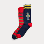 Hrtg Cn Bear Crew Sock 2 Pack