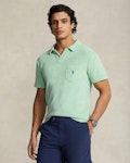 Custom Slim Fit Terry Polo Shirt