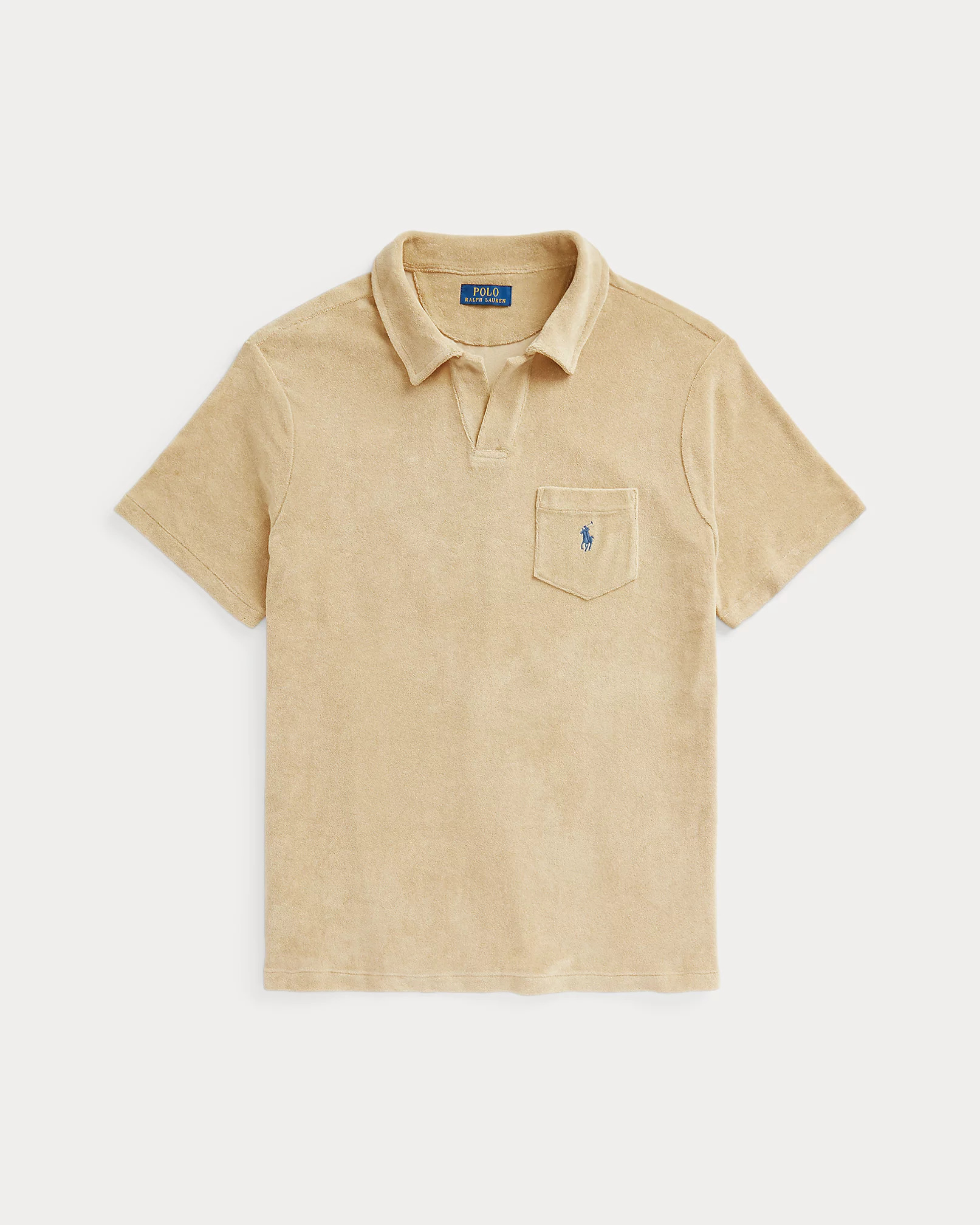 POLO RALPH LAUREN - Custom Slim Fit Terry Polo Shirt