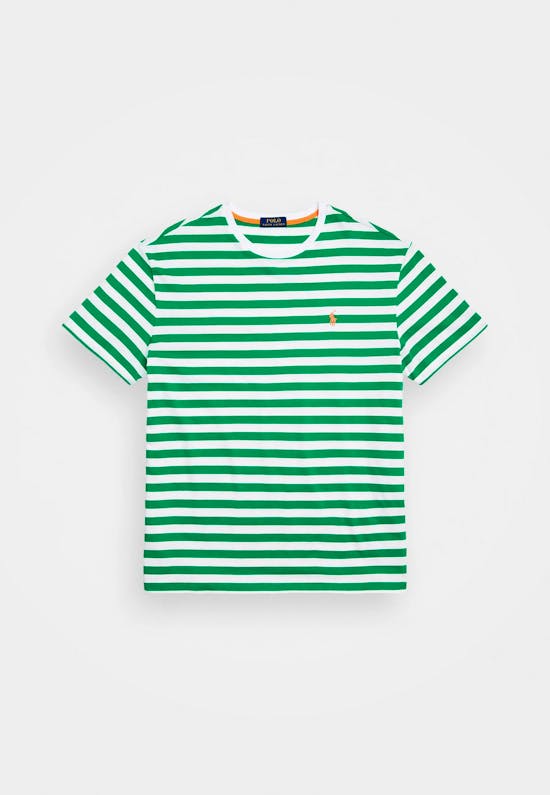 T-Shirt Polo Stripe T-Shirt Preppy
