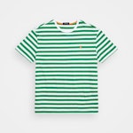 T-Shirt Polo Stripe T-Shirt Preppy