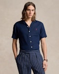 Classic Fit Linen Camp Shirt