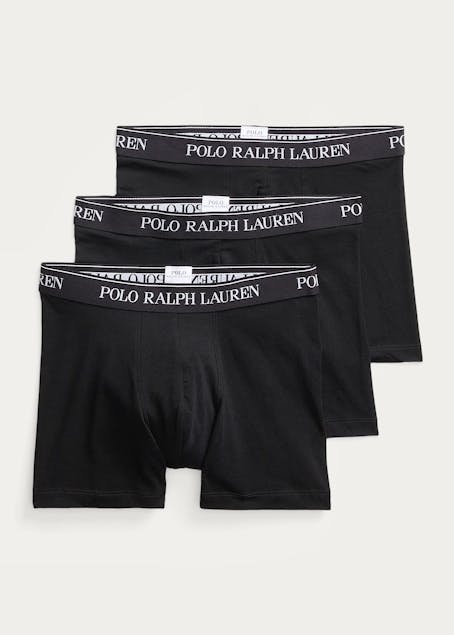 POLO RALPH LAUREN - Stretch Cotton Boxer Brief 3-Pack
