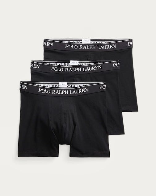 POLO RALPH LAUREN - Stretch Cotton Boxer Brief 3-Pack