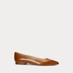 Londyn Burnished Leather Ballet Flat