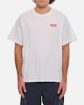 Vintage Fit Graphic Tee Whites