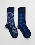 Check Socks 2-Packs Gift Box