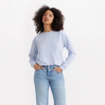 Everyday Sweatshirt Blouse