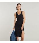 Asymmetrical Zip Dress